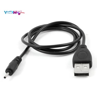 สายชาร์จ USB ยาว 60 ซม. DC 2.0 มม. สําหรับ Nokia N78 N79 N82