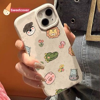 เคสโทรศัพท์มือถือ แบบนิ่ม ลายการ์ตูนไดโนเสาร์ สําหรับ iPhone 14 13 12 11 Pro Max X Xr Xs Max 7 8 6 6s Plus SE2020