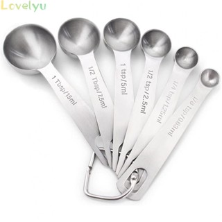 ⭐24H SHIPING ⭐Coffee Spoon 5/6pcs Durable High Quality Liquid Powder Spoon Pratical Silver