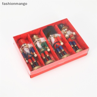 [fashionmango] ตุ๊กตาการ์ตูนทหารวอลนัท แครกเกอร์ 12 ซม. สําหรับตกแต่งโต๊ะ พร้อมส่ง