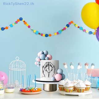 Ricktyshen Welcome ใหม่ ป้ายท็อปเปอร์อะคริลิค ลาย Happy Birthday สําหรับตกแต่งเค้กวันเกิดเด็ก