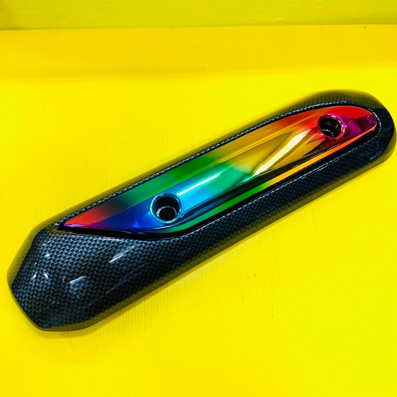 กันร้อนท่อ click 110,click110i เคฟล่า+รุ้ง กันร้อน click i ,click110 กันร้อนแต่ง click i click110 แผ