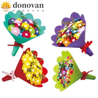 Donovan ช่อดอกไม้ EVA ไม่ทอ งานฝีมือ สําหรับตกแต่งห้อง Diy