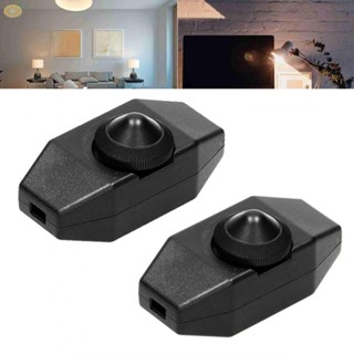 【VARSTR】LED Switch Dimmer Built-in Rotary On High Quality Materials Inline Dimmer