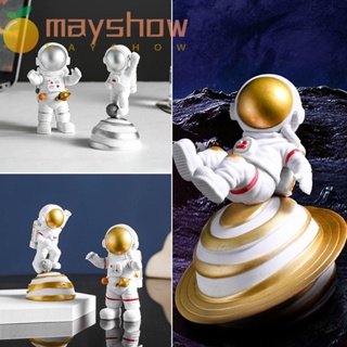 Mayshow รูปปั้นนักบินอวกาศน่ารัก โมเดลนักบินอวกาศ สําหรับตกแต่งบ้าน