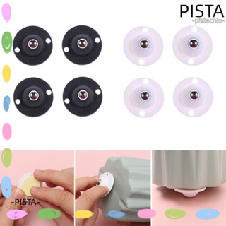 Pista ล้อลูกกลิ้ง สเตนเลส 360o มีกาวในตัว เสียงเบา สําหรับกล่องเก็บของ