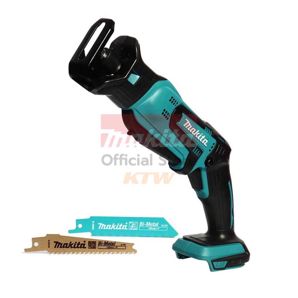 MAKITA เลื่อยชักไร้สาย 18 โวลต์ รุ่น DJR183Z ความยาวช่วงชัก 1/2 นิ้ว ไม่รวมแบตเตอรี่-แท่นชาร์จ (มากี