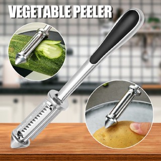 New 3 in 1 Fruit Vegetable Peeler Sharp Potato Carrot Grater Peeler Kitchen