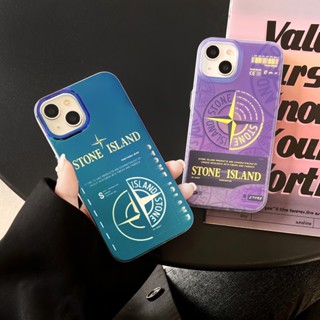 STONE ISLAND เคสโทรศัพท์มือถือ ลายการ์ตูน สําหรับ iPhone 11 14 13 12 Pro Max