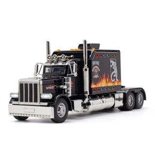 โมเดลรถยนต์ Peterbilt 389 American Mop 1:24 ของเล่น ของขวัญวันเกิด สําหรับเด็กผู้ชาย