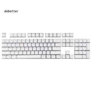 &lt;Dobetter&gt; ปุ่มกดคีย์บอร์ดแบ็คไลท์ สไตล์รัสเซีย แบบเปลี่ยน สําหรับคีย์บอร์ด Mechanical 108 ชิ้น