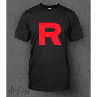 ขายดี เสื้อยืด พิมพ์ลายกราฟิก Pokemon Team Rocket R MENS Pikachu Jessie James Nintendo Switch สําหรับผู้ชาย 100018