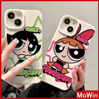 Mowin - เข้ากันได้สำหรับ เคสไอโฟน เคสไอโฟน11 เคส iphone 11 เป็นมิตรกับสิ่งแวดล้อมเคสสีขาวนุ่มกันกระแทกป้องกันน่ารักการ์ตูนสาวตาโตเข้ากันได้กับ iPhone 13 Pro max 12 Pro Max 11 XR XS 7Plus 8Plus