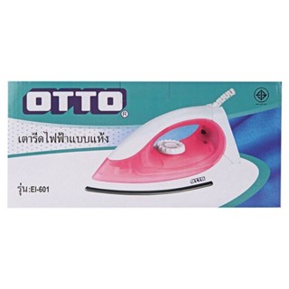 เตารีดและอะไหล่ เตารีด OTTO รุ่น EI-601 เตารีดไฟฟ้า เตารีดเคลือบ NON STICK