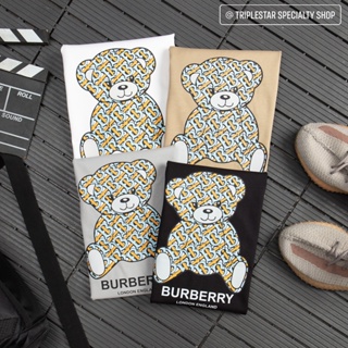 [Official]BURBERRY BEAR  PRINT IN COTTON SHIRT  (FRONT &amp; BACK)