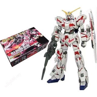 Hg โมเดลหุ่นยนต์ กันดั้ม ยูนิคอร์น 1/144 RX-0 02 Destroy Mode Banshee Destroy Mode Put Together