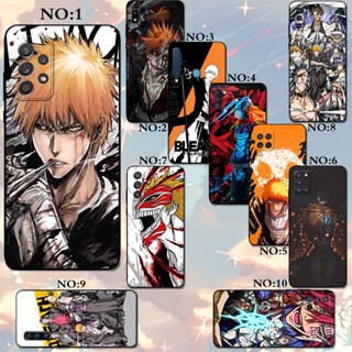 เคสโทรศัพท์ซิลิโคน TPU กันกระแทก ขอบตรง ลายการ์ตูนอนิเมะ Bleach Bleach สําหรับ Samsung A10 A10S A13 A21S 4G 5G