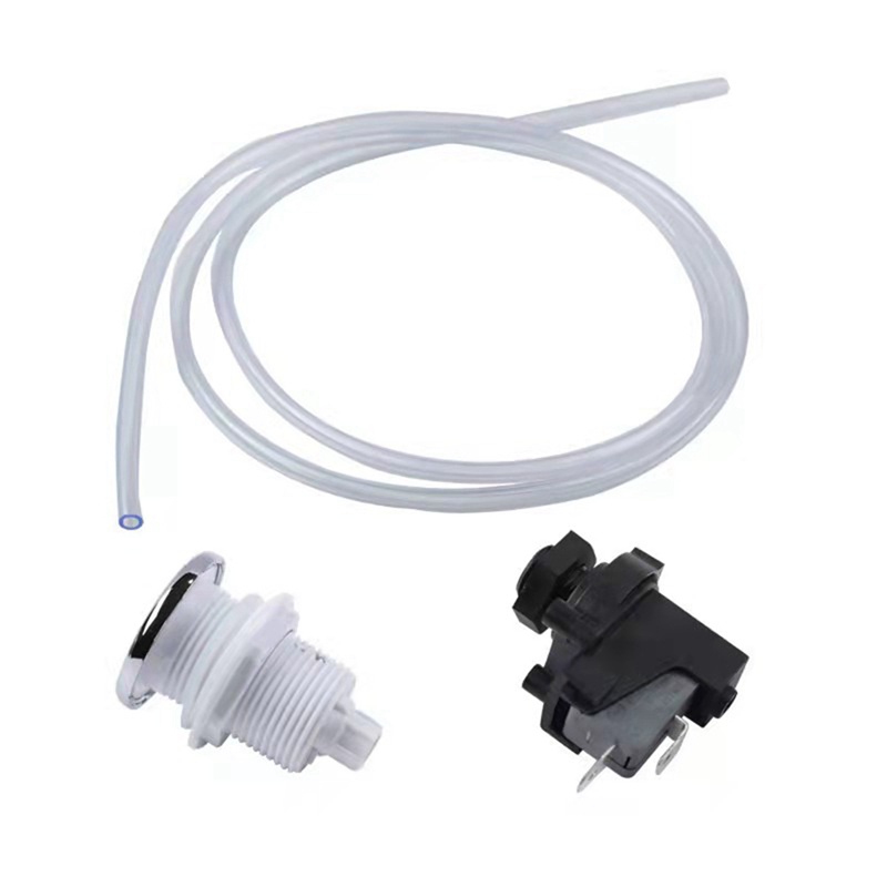 16a อ่างอาบน้ํา สปา ปุ่มเสีย สวิตช์แอร์ ปุ่มกด ขยะ ทิ้ง ล็อคตัวเอง ปุ่มกดสวิตช์อากาศ - รูปที่ 2