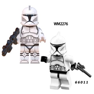 ของเล่นตัวต่อฟิกเกอร์ทหาร Space Wars Clone Trooper ขนาดเล็ก สําหรับเด็ก