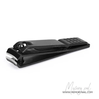 Nail Clipper Cutter กรรไกรตัดเล็บ ขนาดใหญ่ 8X1.45 cm. (( ดำสนิทใหญ่ FA 1ชิ้น ))