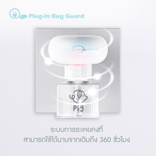 เครื่องดักยุง รีฟิวกันยุง น้ำยากันยุง ปลั๊กเสียบไล่ยุง ที่ไล่ยุงไฟฟ้า Refill plug in bug guard