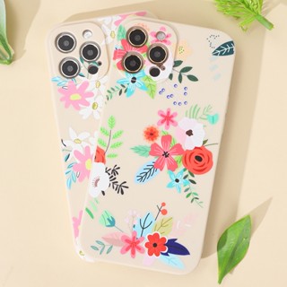 เคสป้องกันโทรศัพท์มือถือ ลายดอกไม้ สีสันสดใส สําหรับ Apple Iphone 14Promax 12x13 11 xr