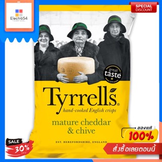 Cheddar Cheese Chips Tyrrells 150 G.