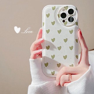 เคสซิลิโคน ลายหัวใจ กันกระแทก สําหรับ Iphone 13 Pro max 14 13 12 8 11 x