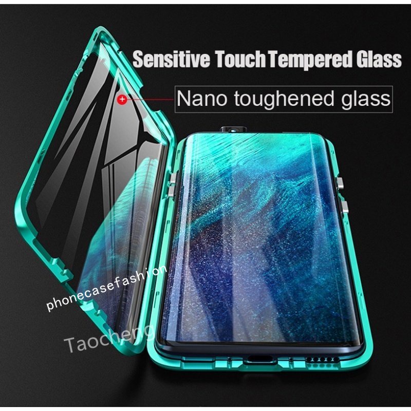 เคสโทรศัพท์สําหรับ Redmi หมายเหตุ 14 13 Pro Plus 4G 5G 2024 ปลอกกันกระแทกปลอกโลหะกระจกสองด้านฝาหลัง ราคา ถูกที่สุด ดีลบีเคเค แกลเลอรีภาพที่ 2