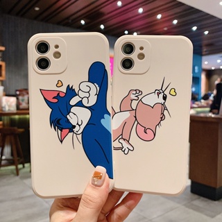 เคสโทรศัพท์มือถือนิ่ม ลายแมว และหนู รวมทุกอย่าง สําหรับ Iphone Apple 14plus 12 13promax XR 7 14