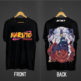 เสื้อยืดแขนสั้นNaruto Anime Trending Streetwear Mens สวมเสื้อยืดกราฟฟิคมังงะขนาดS-5XL