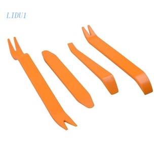 Lidu1 ชุดเครื่องมือแดชบอร์ดประตูรถยนต์ 4 ชิ้น