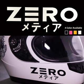 Zero JDM สติกเกอร์สะท้อนแสง สําหรับติดตกแต่งหมวกกันน็อค รถจักรยานยนต์