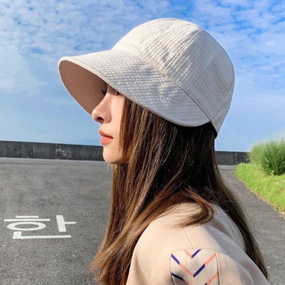 หมวกปีกกว้าง แบบพับได้ ปรับขนาดได้ เหมาะกับเดินชายหาด แฟชั่นฤดูร้อน สไตล์ชาวประมง สําหรับผู้ชาย และผู้หญิง