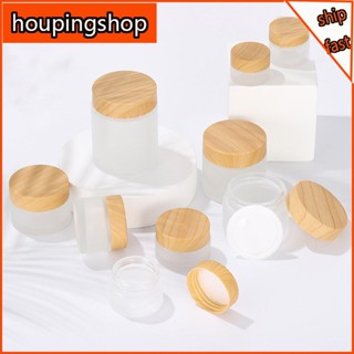 10/30/50กรัม ขวดโหลแก้วเปล่า สําหรับใส่ครีม เครื่องสําอาง กร…