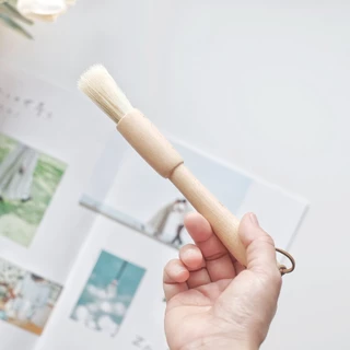 Omocha | Coffee wooden brush แปรงทาไข่แดง แปรงปัดผงกาแฟ