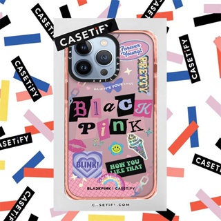 Casetify เคสโทรศัพท์มือถือ ซิลิโคนนิ่ม TPU ใส กันกระแทก พร้อมกล่องบรรจุ สําหรับ iPhone 14 13 12 11 Pro MAX XR X XS MAX