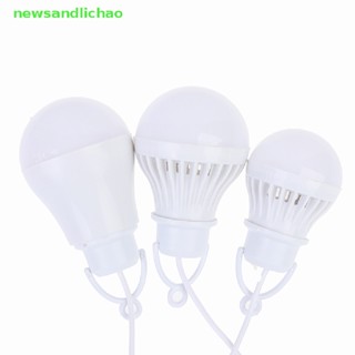 Newsandlichao 5V 3W-12W USB หลอดไฟ โคมไฟ แบบพกพา LED สําหรับเดินป่า ตั้งแคมป์ เต็นท์ เดินทาง ใช้งานได้ดี