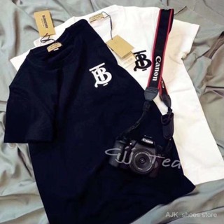 [Official]qJdF Ready Stock !  Burberry !  Fashion Men and women Comfortable Short Sleeve T-Shirt