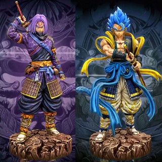 ฟิกเกอร์ Goku LK Trunks Gogeta Samurai Dragon Ball Vegeta Super Saiyan สไตล์ญี่ปุ่น สําหรับตกแต่ง 01ZR