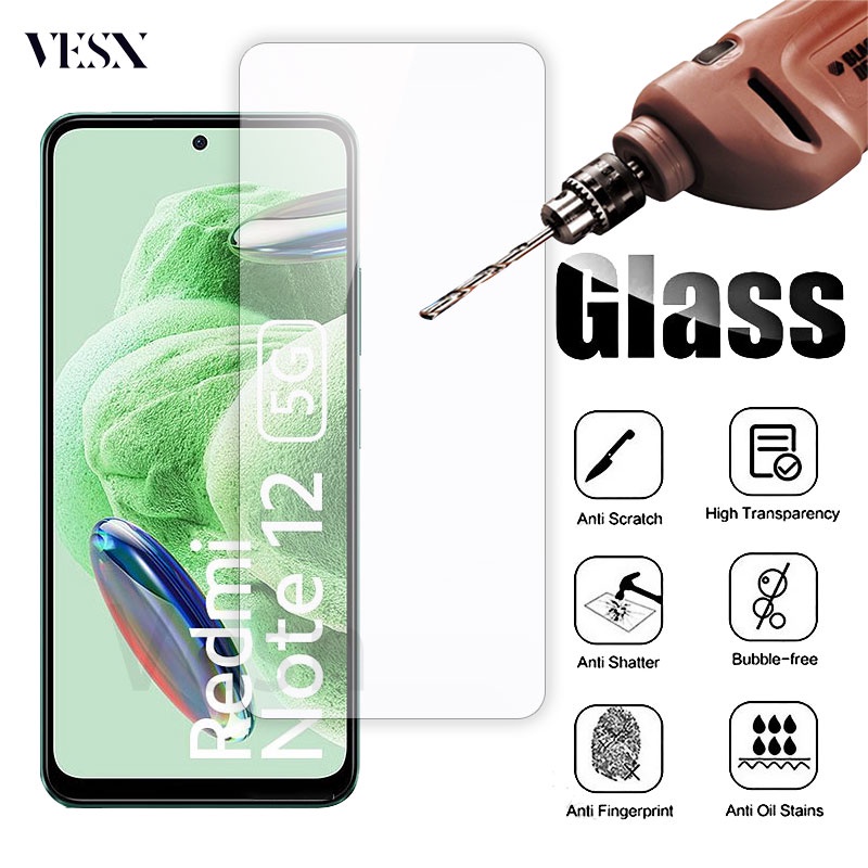 ฟิล์มกระจก ใส Redmi Note 14 13 12 12s 11 11T 11s 11E 10 10s 9 9s 8 7 6 Pro Max Plus Turbo 4 3 5G 4G 