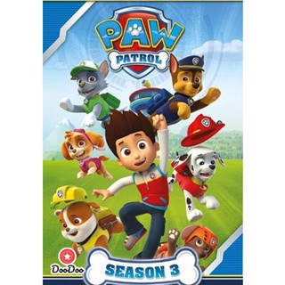 DVD ขบวนการสี่ขาผจญภัย ปี 3 PAW Patrol Season 3 (26 ตอนจบ) (เสียง ไทย | ซับ ไม่มี) หนัง ดีวีดี