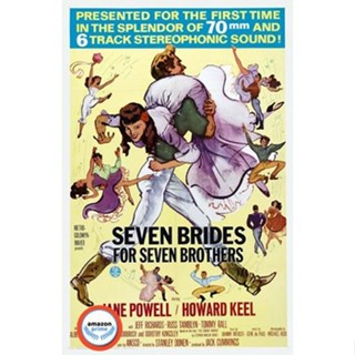 ใหม่! ดีวีดีหนัง Seven Brides for Seven Brothers (1954) 7 คู่ชู้ชื่น (เสียง ไทย/อังกฤษ | ซับ อังกฤษ) DVD หนังใหม่