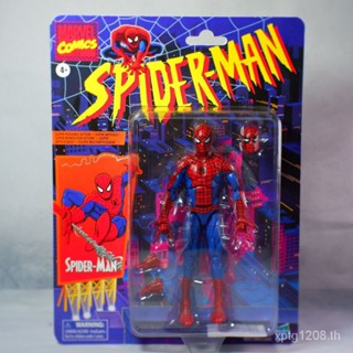 โมเดลฟิกเกอร์ Marvel Legends Spider-Man Symbiosis Iron Thriller Evil Ghost Hammer Head สไตล์เรโทร สําหรับตกแต่ง