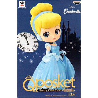 Cinderella - Normal Color ของแท้ JP - Q Posket Banpresto [โมเดล Disney]