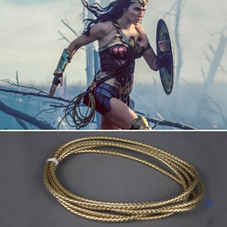 Js 3M Wonder Woman Diana คอสเพลย์ Lasso เชือกแส้เครื่องแต่งกายเสาฮาโลวีนสตริง