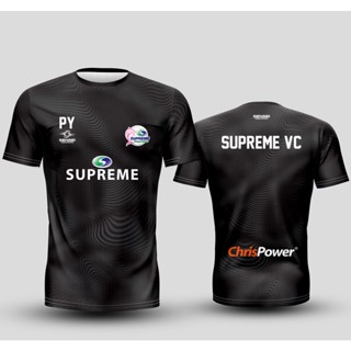 เสื้อแขนสั้นพิมพ์ลาย(หน้า-หลัง) SUPREME VC2