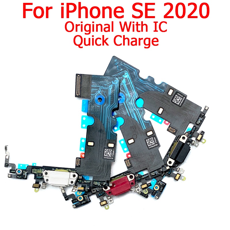 ของแท้ บอร์ดเชื่อมต่อสายชาร์จไมโครโฟน Micro USB สําหรับ iPhone SE 2020