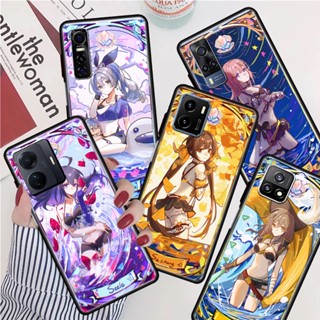 เคสโทรศัพท์ซิลิโคน TPU กันกระแทก ลายเกมรางดาว สําหรับ Vivo Y51 Y33 Y72 Y52 Y75 Y55 5G Y76 Y76S Y77 Y77E Y81 Y81S Y83 Y81I Y85