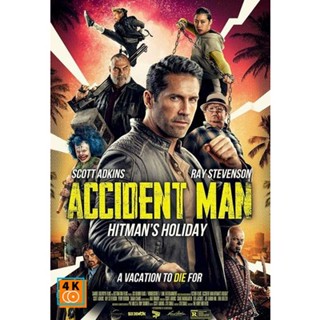 หนัง DVD ออก ใหม่ Accident Man Hitmans Holiday (Accident Man 2) (2022) (เสียง อังกฤษ | ซับ ไทย/อังกฤษ) DVD ดีวีดี หนังให